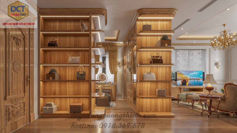 Nội thất thiết kế cổ điển hoàng gia đẳng cấp thời thượng NT05